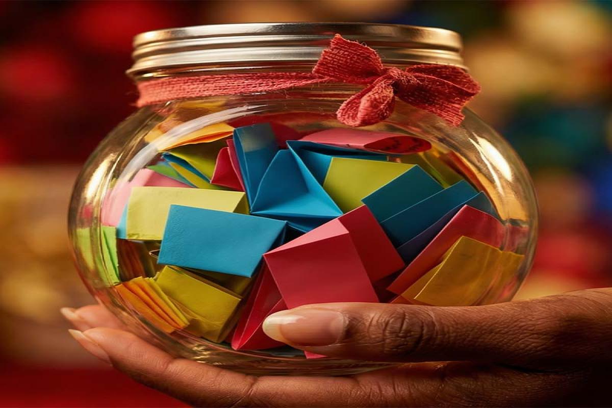 "Reasons I Love You" Mini Cards in Jar