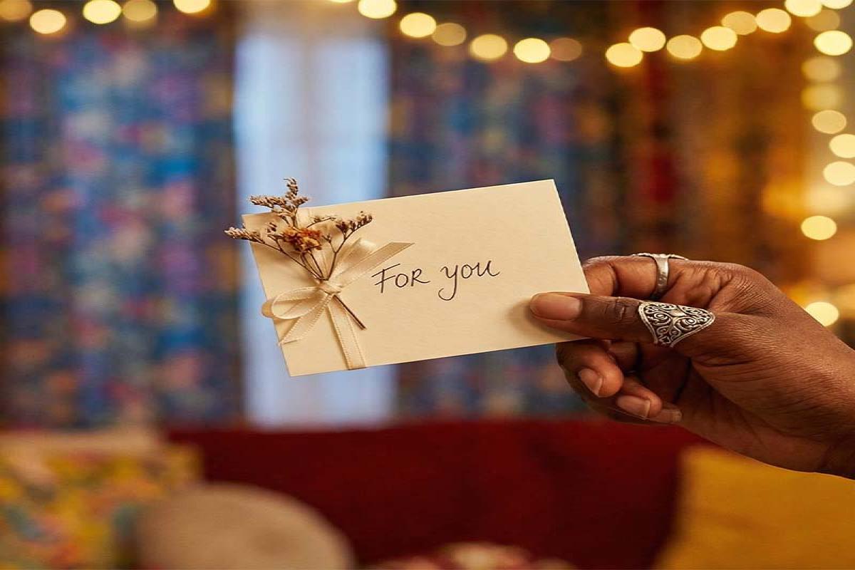 Handwritten Valentine Card